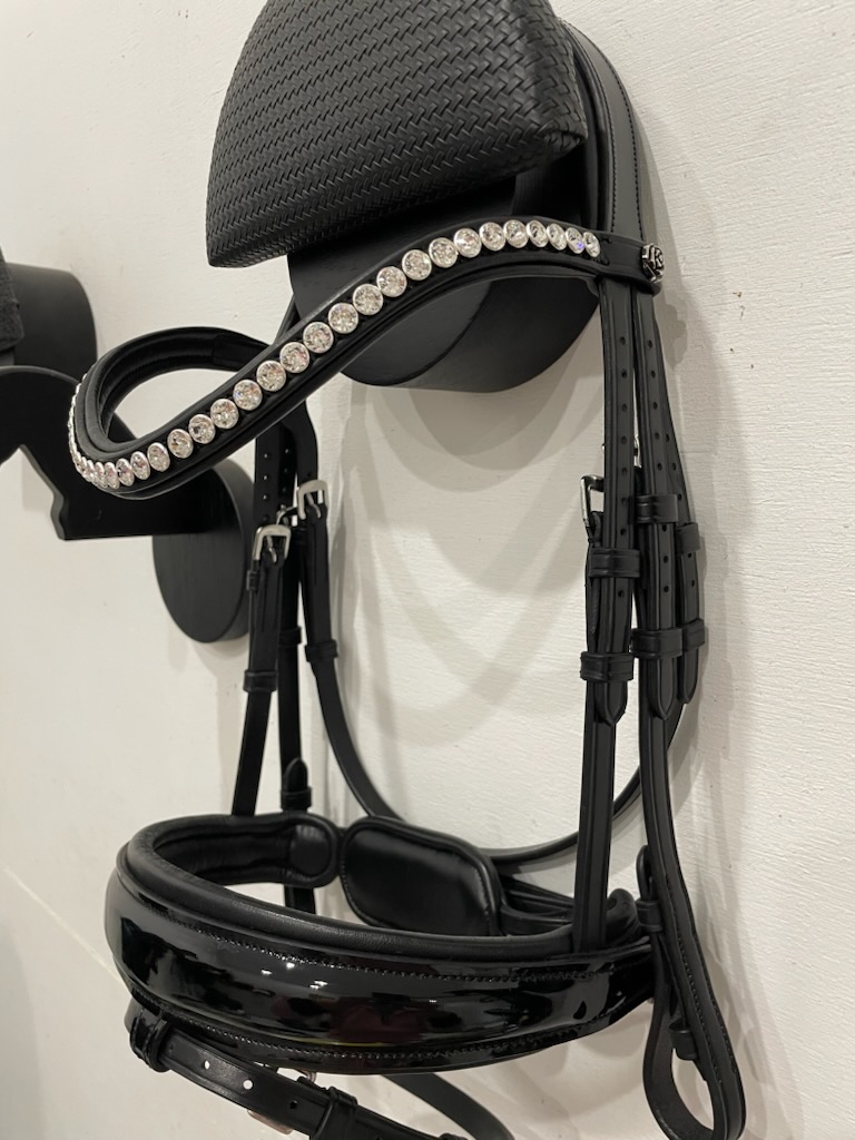 COMFORT Snaffle | Flat Leather | Patent Noseband | COB - Image 3