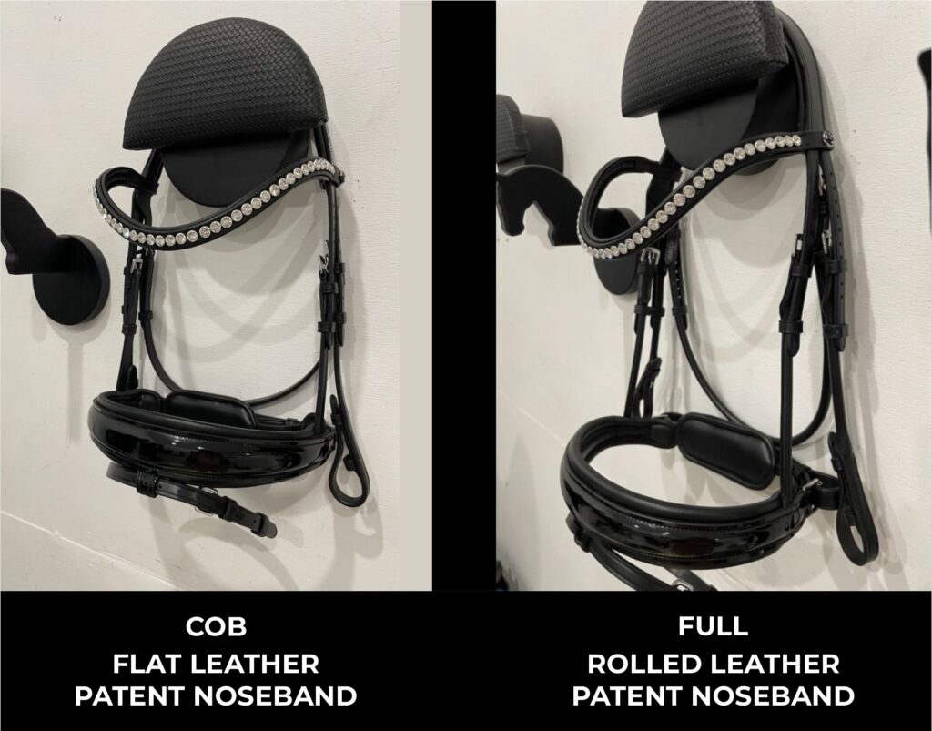 uniq bridle features anatomical headpiece poll pressure reduction leather