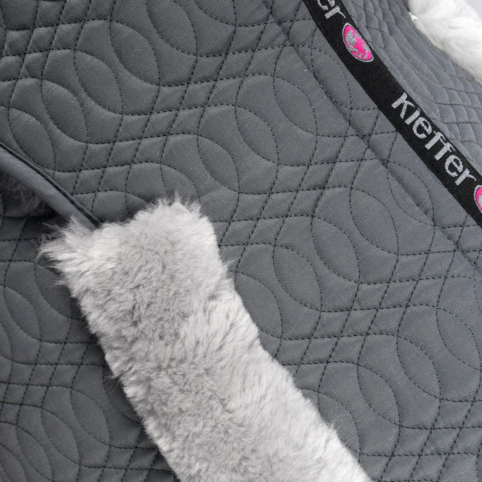 Kieffer Merino Fleece Half Pad Grey - Image 4