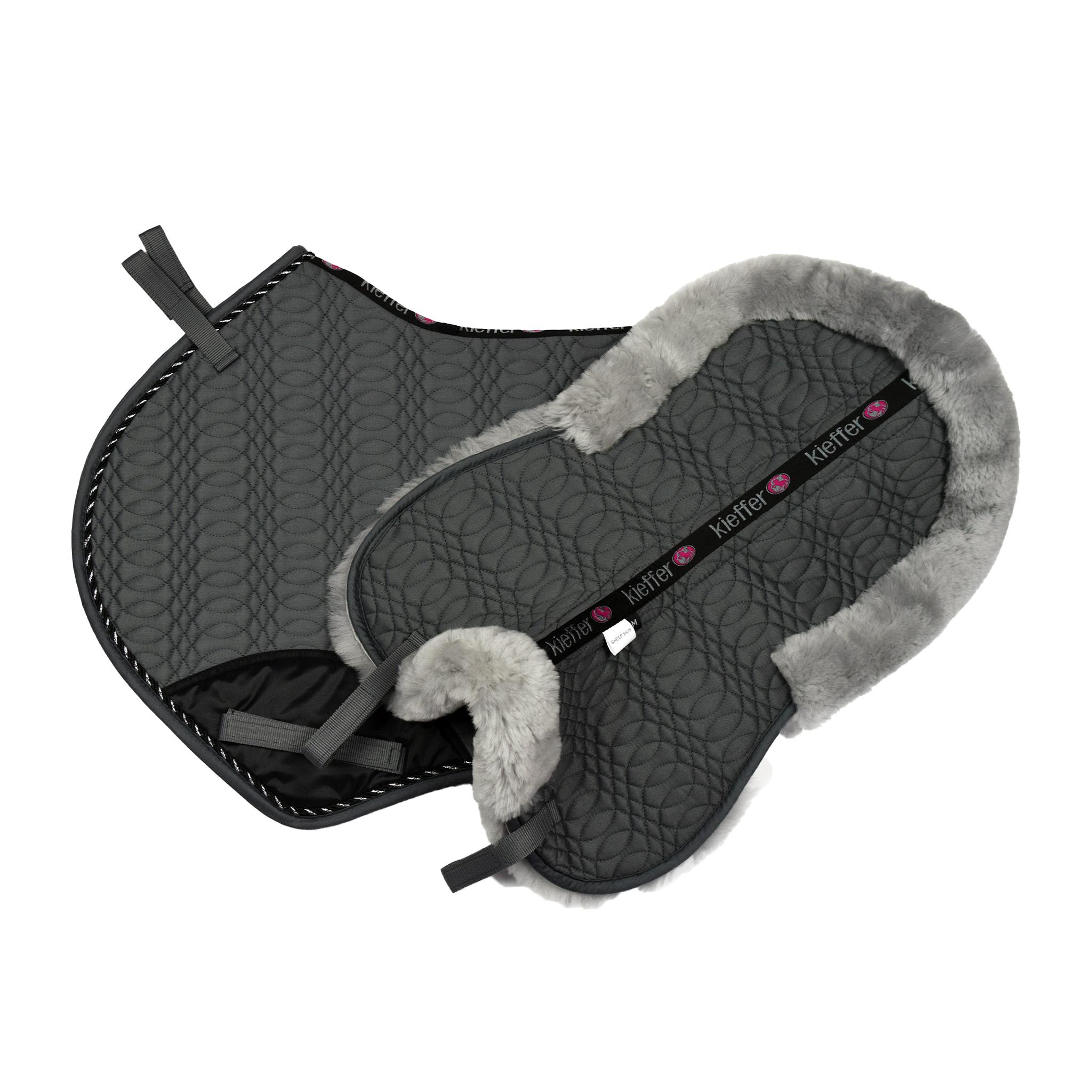 Kieffer Merino Fleece Half Pad Grey - Image 3