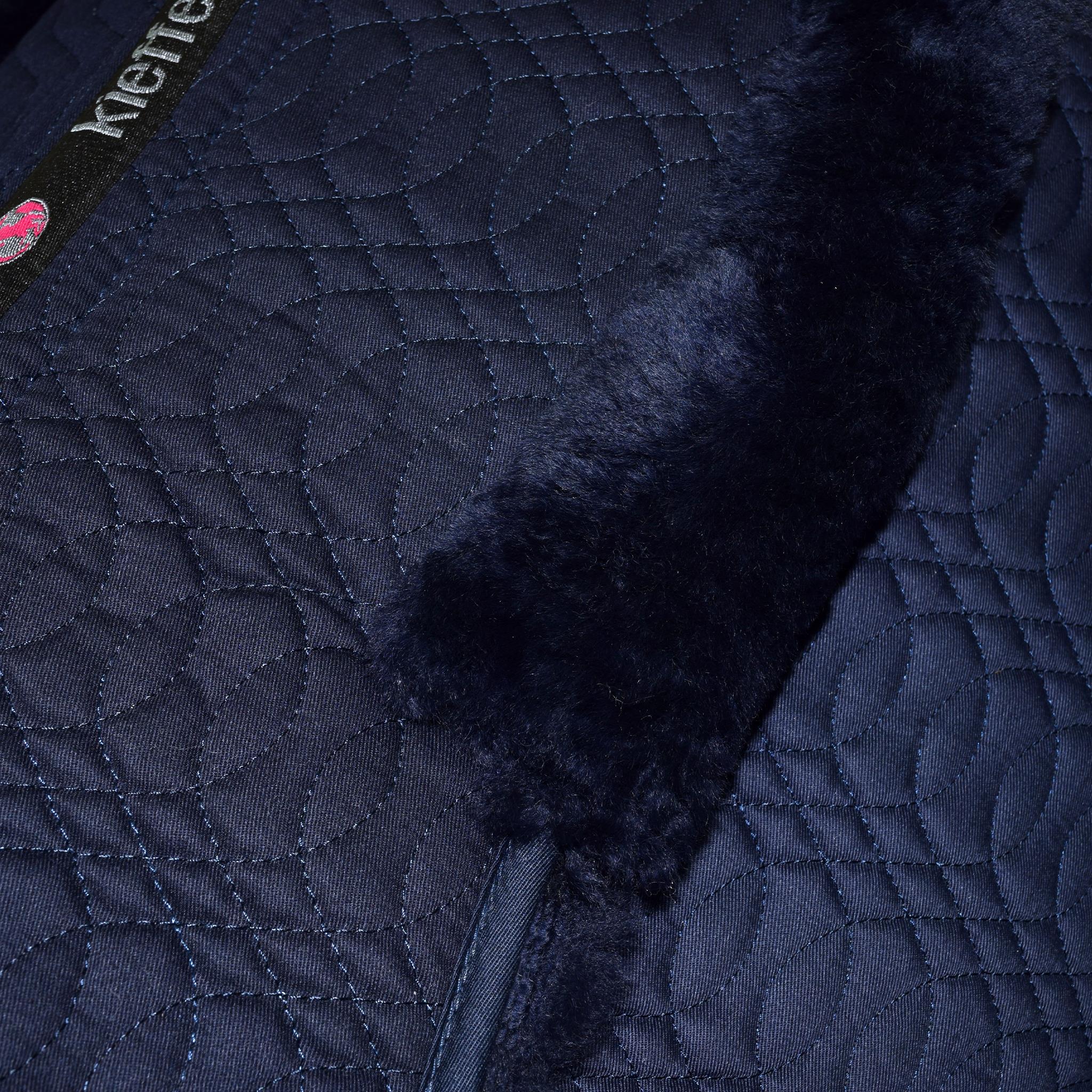 Kieffer Merino Fleece Half Pad Navy - Image 4