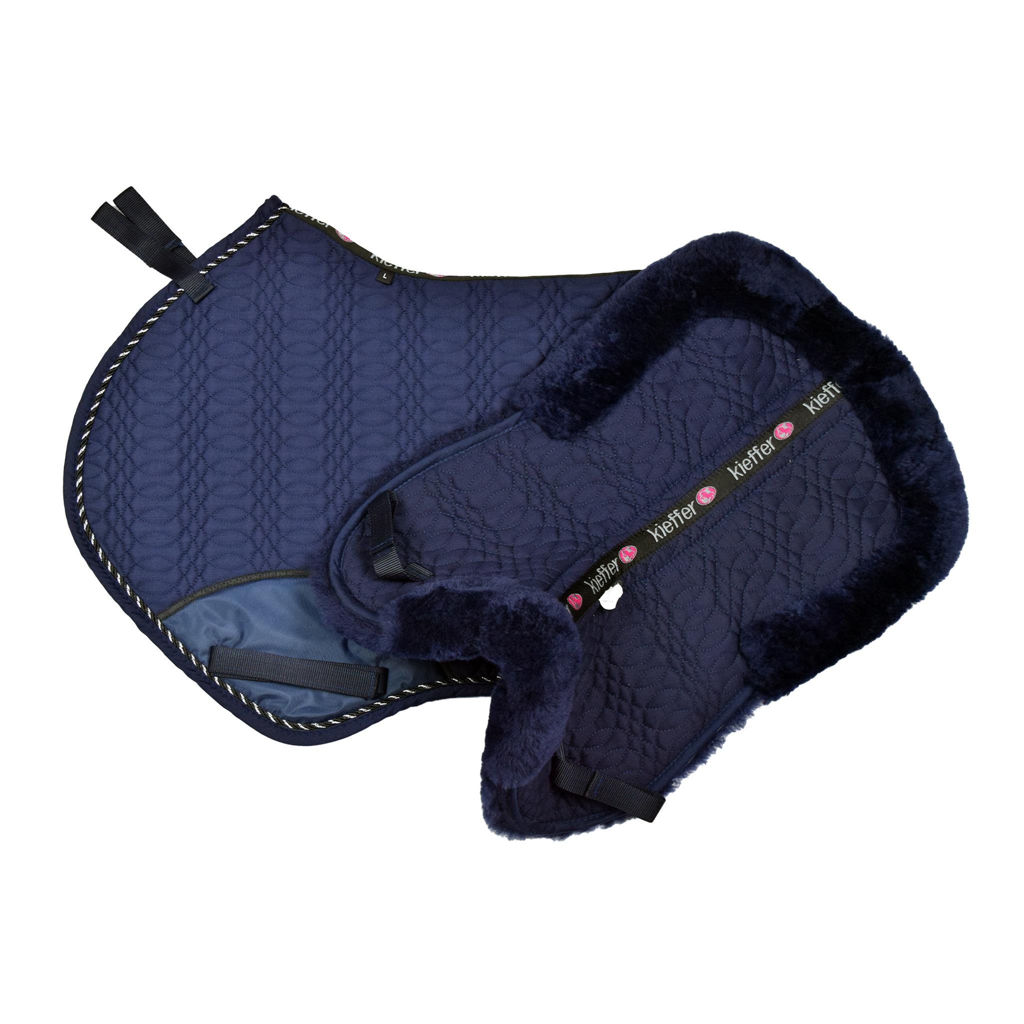 Kieffer Merino Fleece Half Pad Navy - Image 3