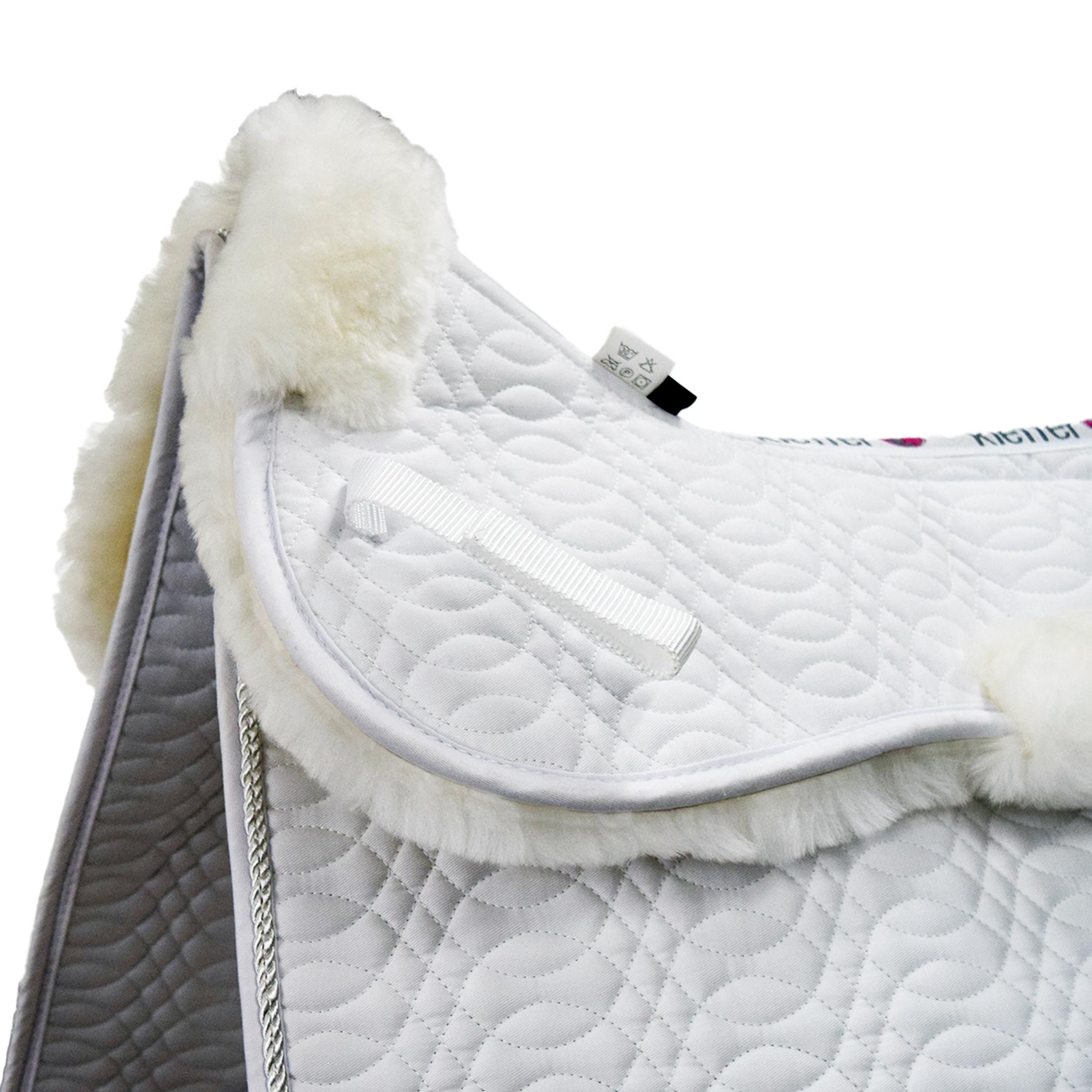 Kieffer Merino Fleece Half Pad White - Image 2