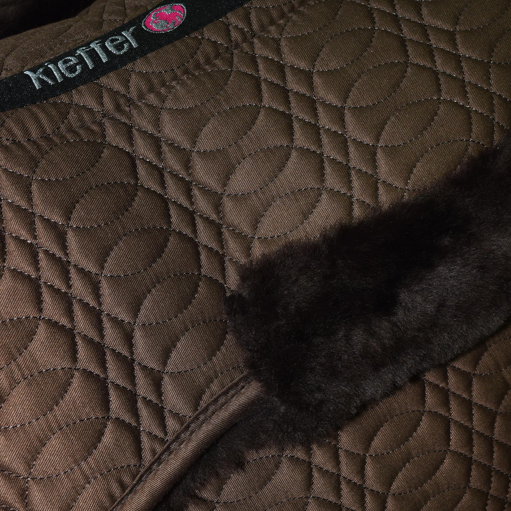 Kieffer Pad Merino Fleece Half Chocolate - Image 3